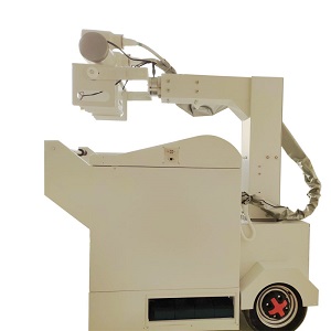 Flat-detector mobile coronavirus digital chest x-ray machine