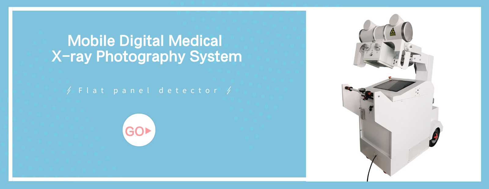 Mobile digital medical X-ray photography system